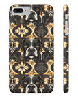 Manor Pup Boxer Royale Slim Phone Cases