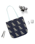 Celestial Boxer Bliss Canvas Tote Bag