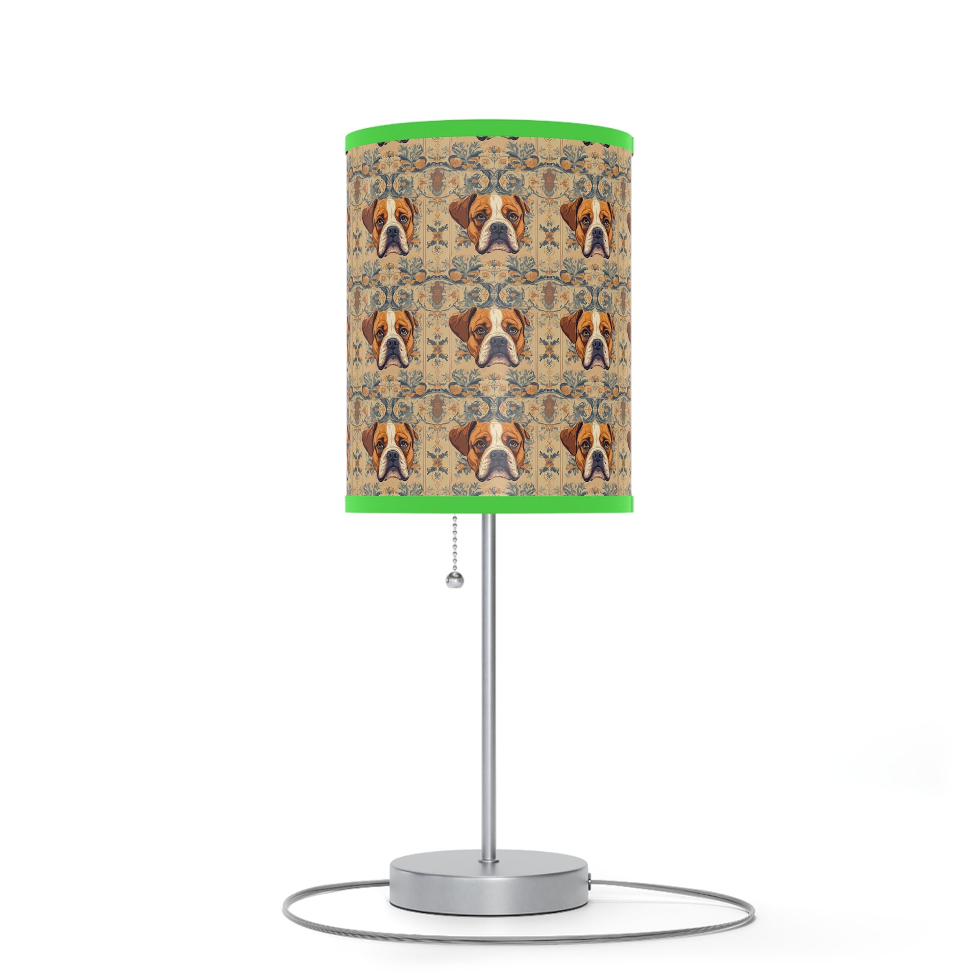 Bowtie Boxer Bliss Lamp on a Stand