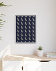 Celestial Boxer Bliss Matte Canvas, Framed