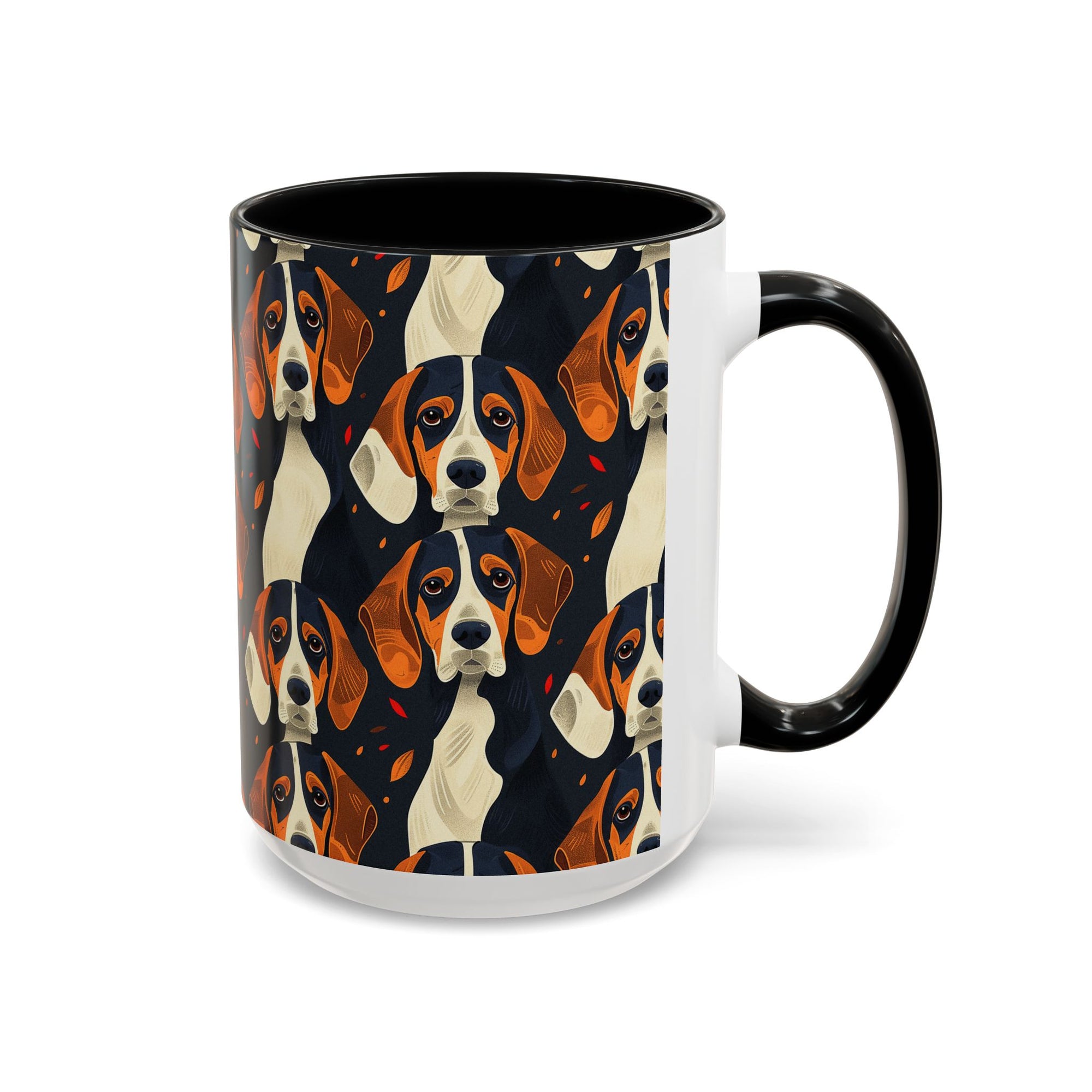 Beagle Glimmer Gaze Glamour Accent Coffee Mug