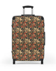 Blooming Pug Paradise Suitcase