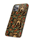 Labrador Lush Pooch Tapestry Slim Phone Cases