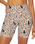 Bloomiful Lab Bouquet High Waisted Yoga Shorts