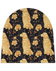 Golden Paws Floral Frenchie Baby Beanie