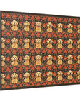 Golden Pawsatronic Tapestry Matte Canvas, Framed