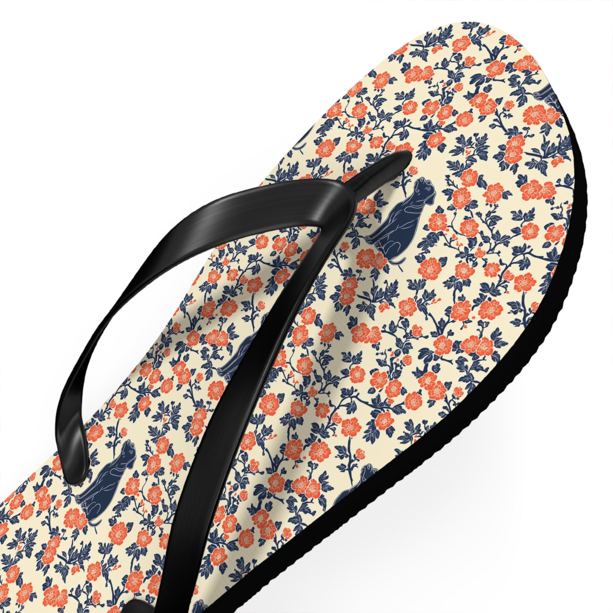 Bloomiful Lab Bouquet Flip Flops