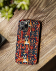 Boxer Blossom Tapestry Delight Slim Phone Cases