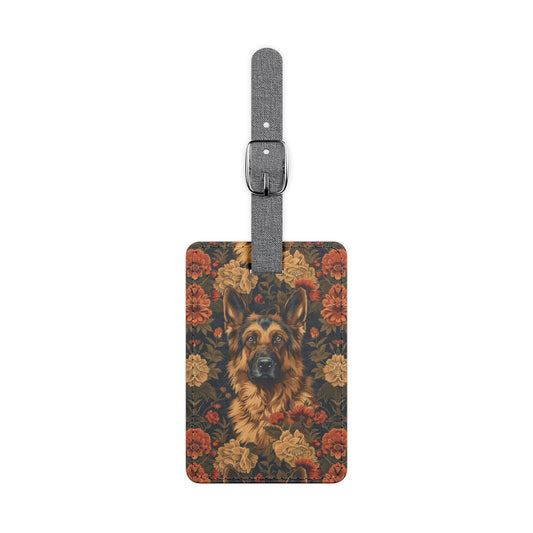 WhimsiWooly Shepherd Spritz Luggage Tag