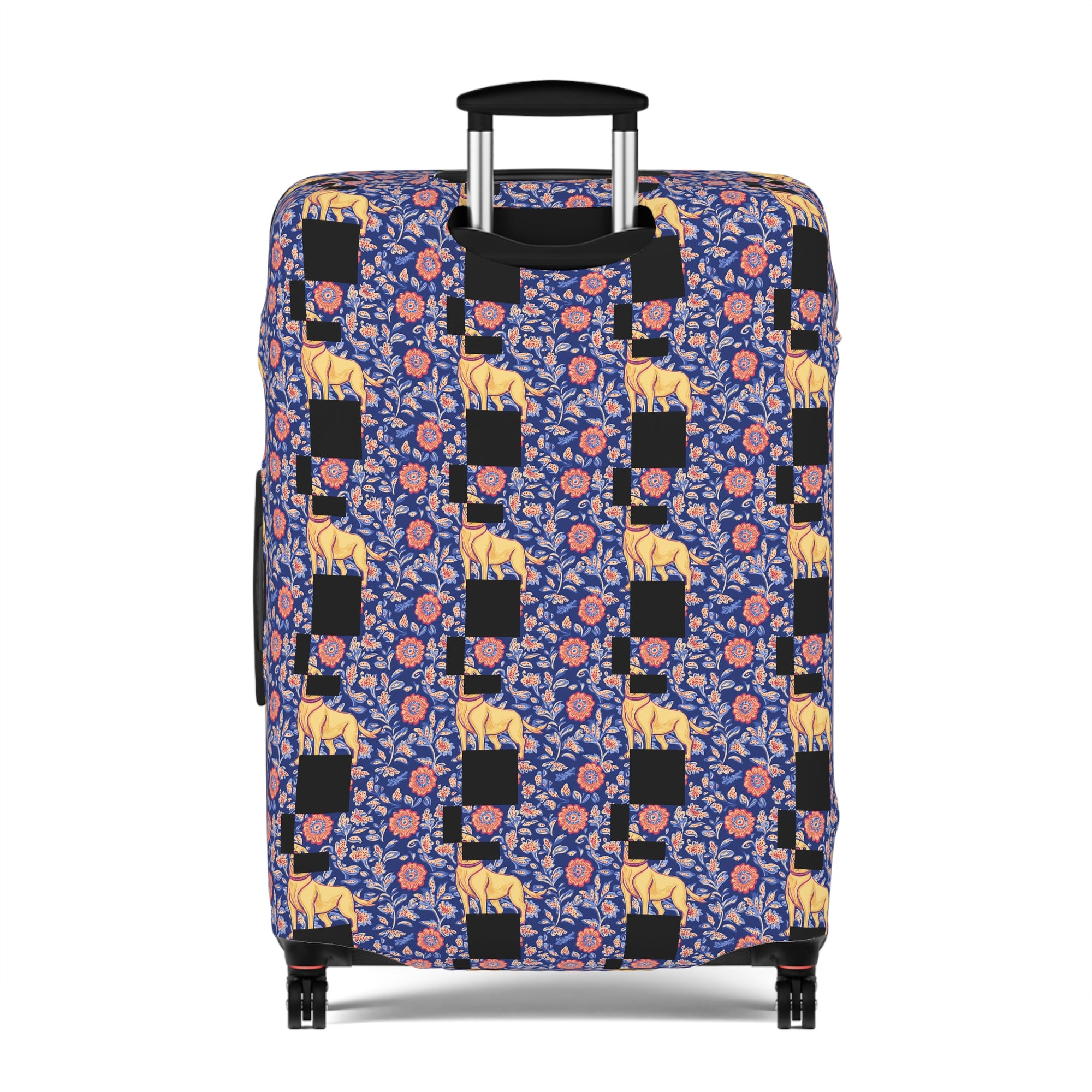 Bloomtastic Lab Petal Parade Luggage Cover