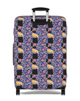 Bloomtastic Lab Petal Parade Luggage Cover