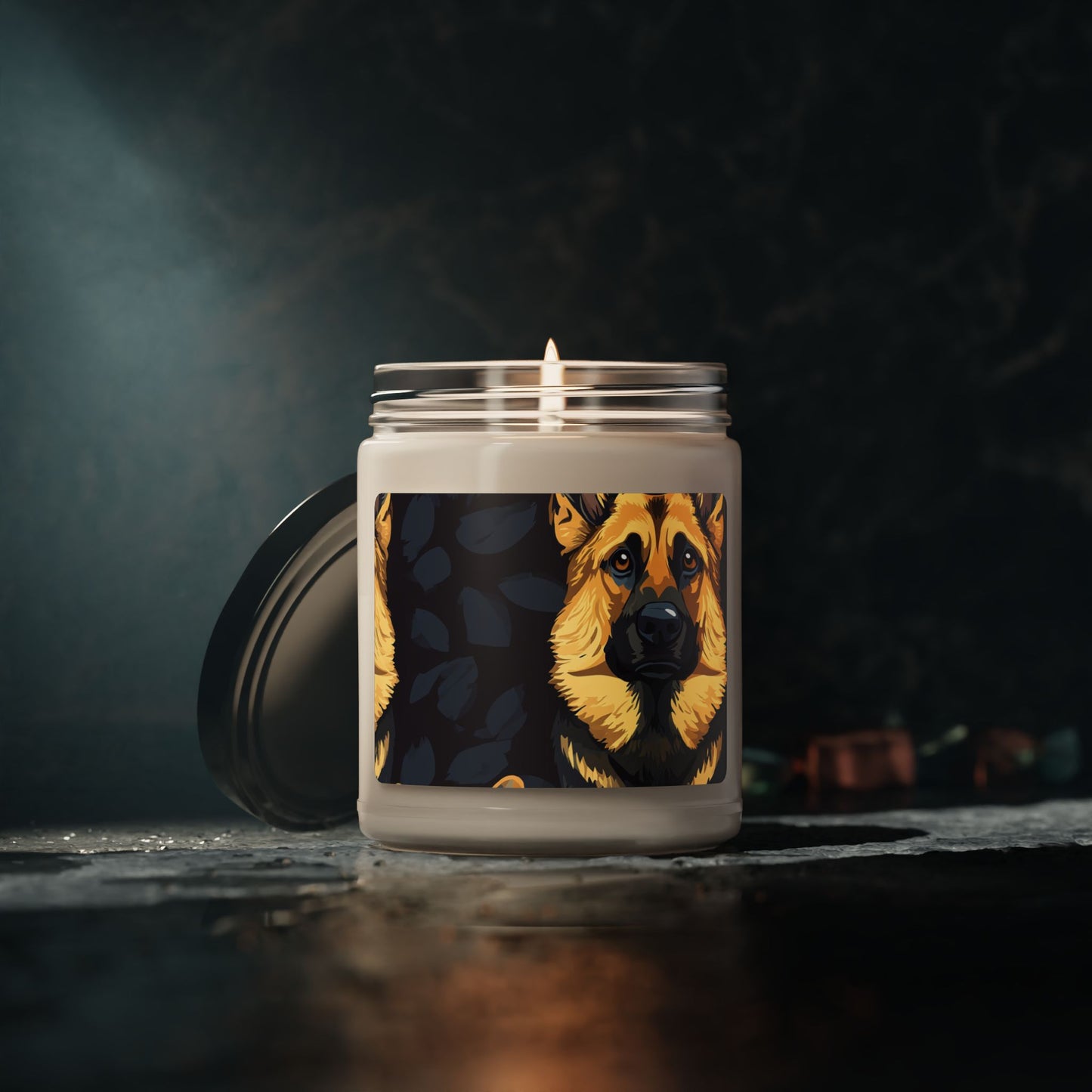 Majestic Hound Couture: German Shepherd LuxeBlend Scented Soy Candle