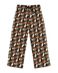 Beagle Glimmer Gaze Glamour Women's Pajama Pants