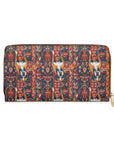 Boxer Blossom Tapestry Delight Zipper Wallet