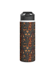 Dapper Dachshund Embroidery Elegance Stainless Steel Water Bottle