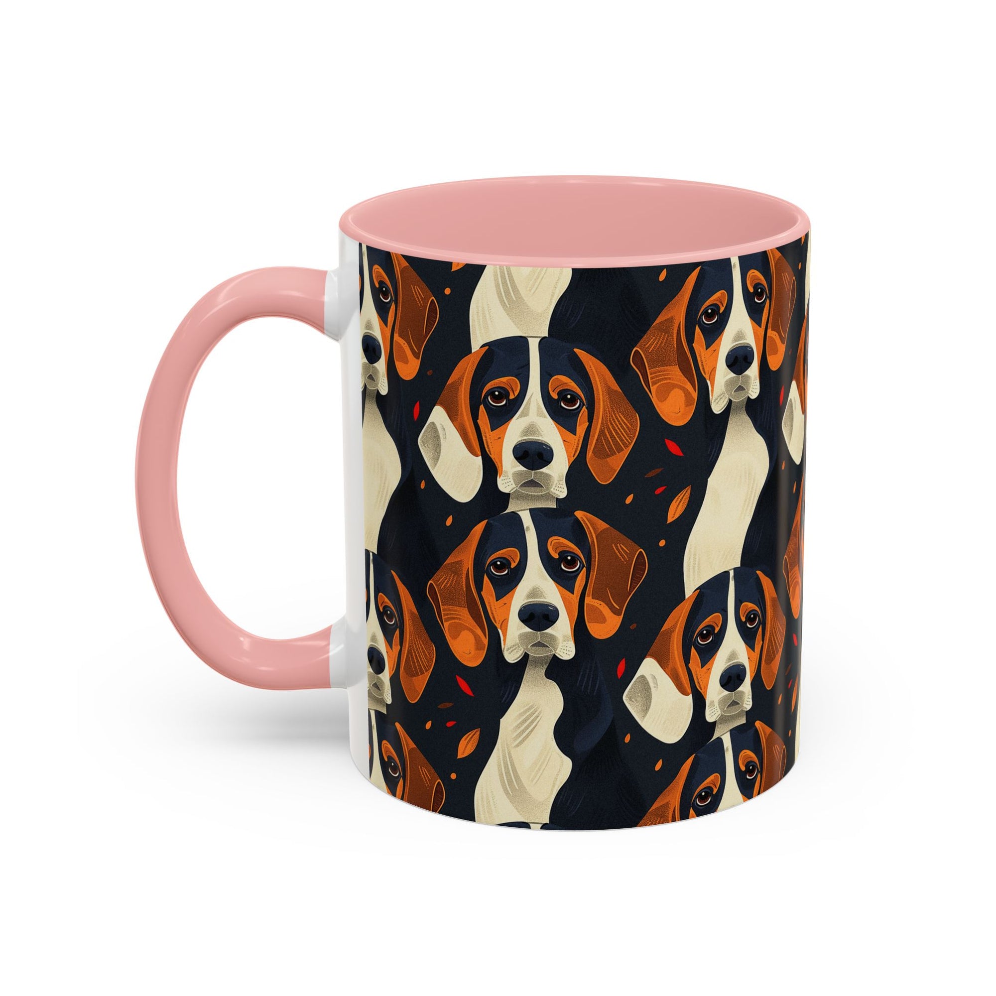 Beagle Glimmer Gaze Glamour Accent Coffee Mug