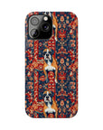 Boxer Blossom Tapestry Delight Slim Phone Cases