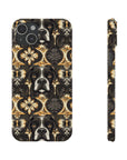 Manor Pup Boxer Royale Slim Phone Cases