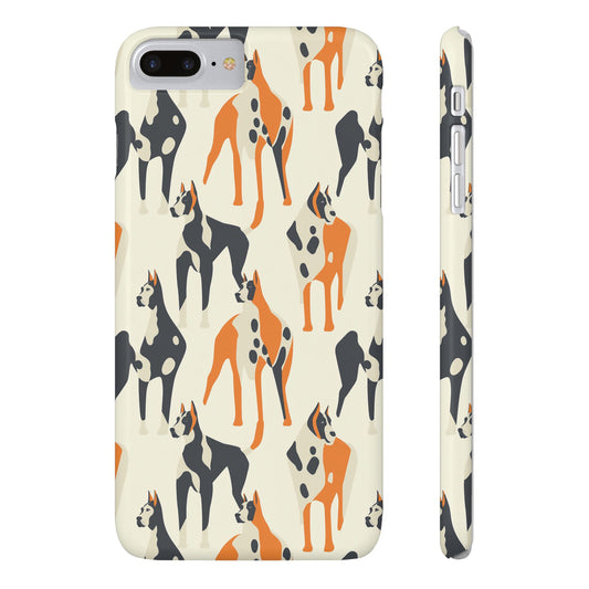 Dashing Dane Divinity Slim Phone Cases