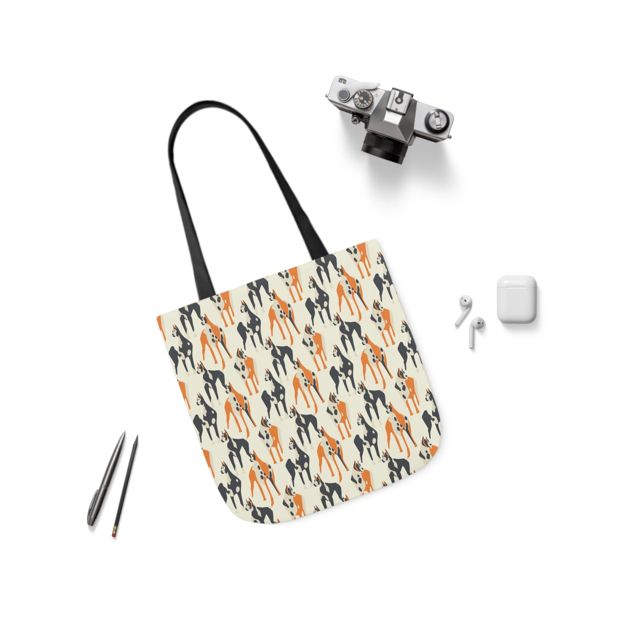 Dashing Dane Divinity Canvas Tote Bag