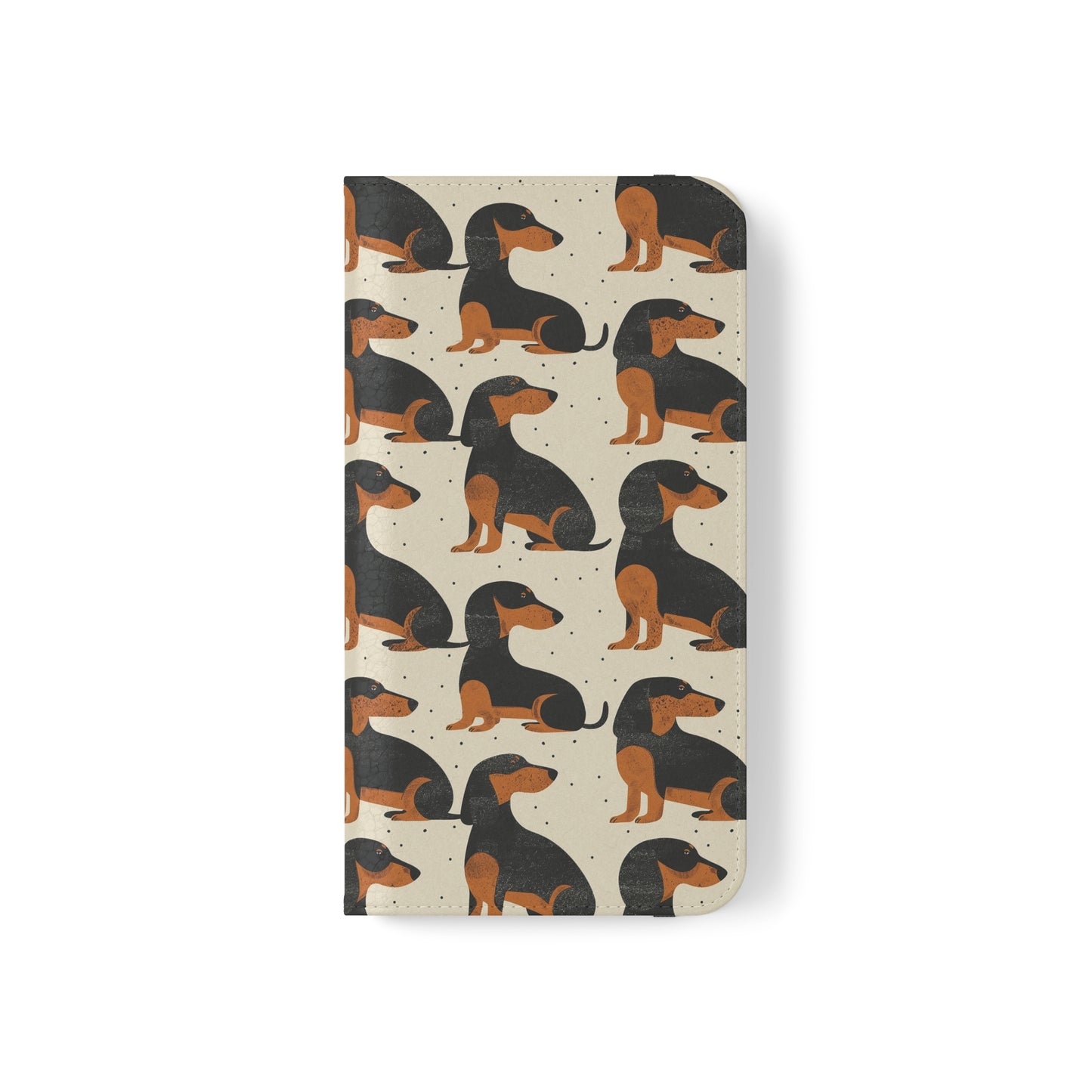 Whimsical Dachsund Dreamcatcher Flip Cases