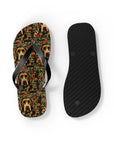 Labrador Lush Pooch Tapestry Flip Flops