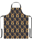 Majestic Hound Couture: German Shepherd LuxeBlend Apron