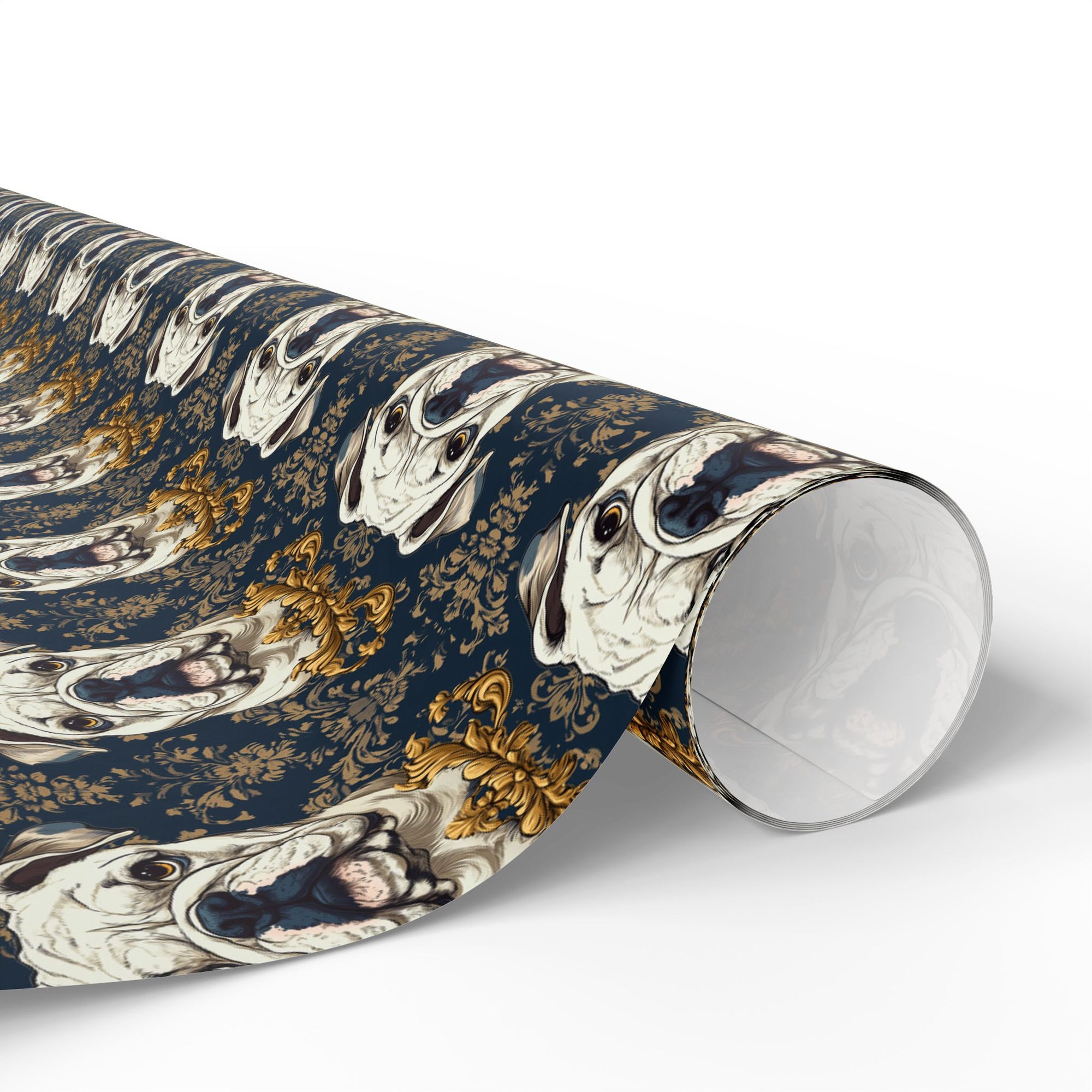 Wildwood Wanderlust Bulldog Wrapping Paper