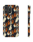 Beagle Glimmer Gaze Glamour Slim Phone Cases