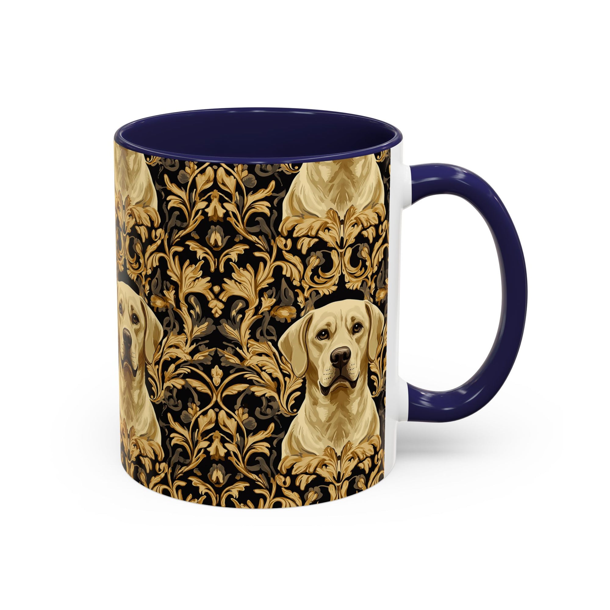 Royal Pawsitivity Labs Accent Coffee Mug