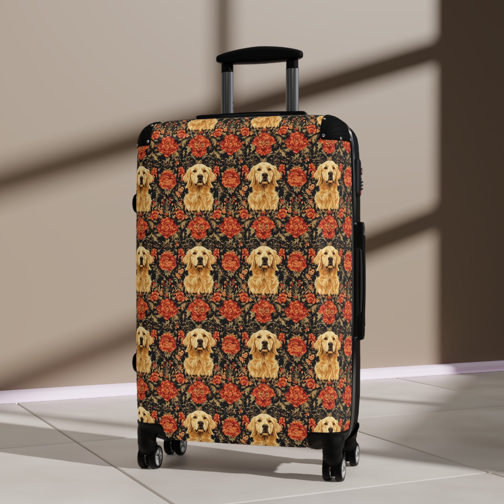 Golden Pawsatronic Tapestry Suitcase