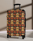 Golden Pawsatronic Tapestry Suitcase