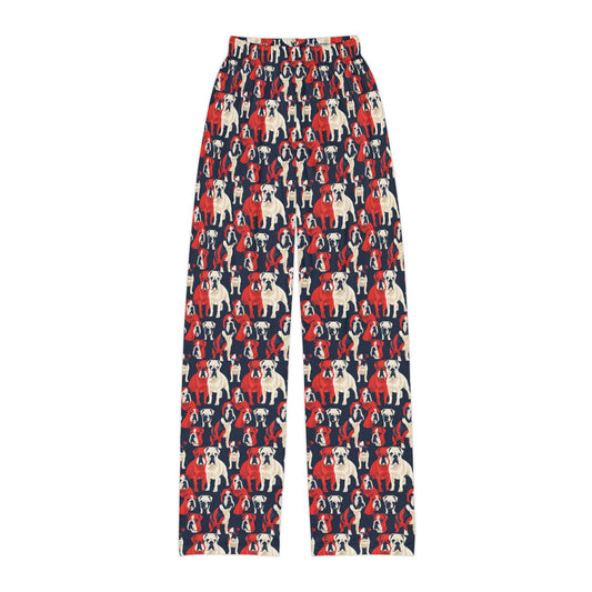 Bulldoggy Bliss Chomper Kids Pajama Pants