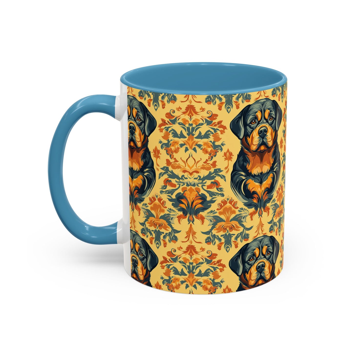 Royal Rottie Regalia Accent Coffee Mug