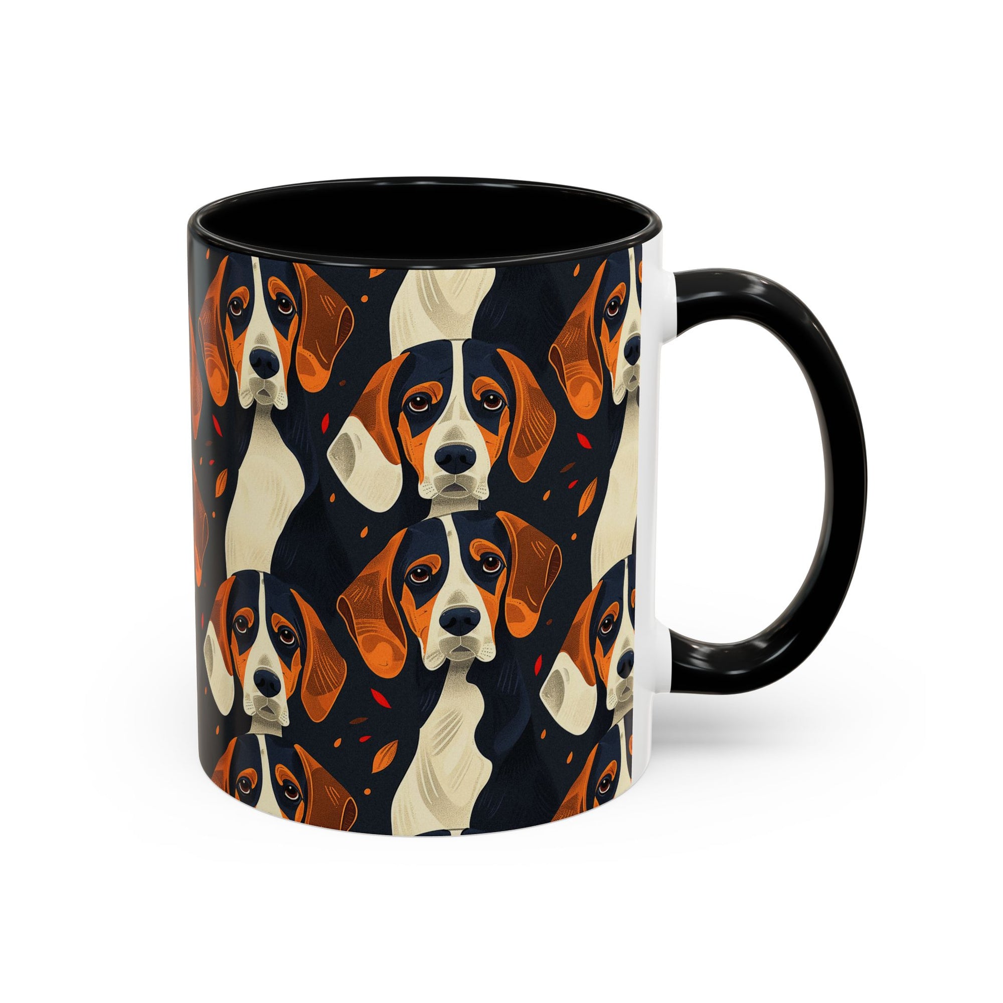 Beagle Glimmer Gaze Glamour Accent Coffee Mug