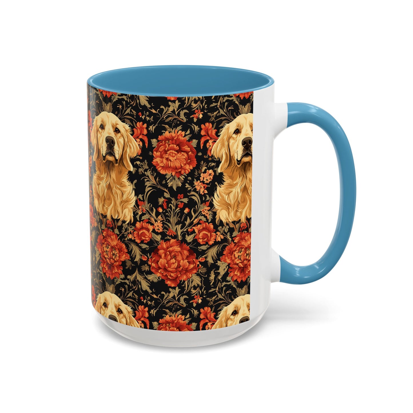 Golden Pawsatronic Tapestry Accent Coffee Mug