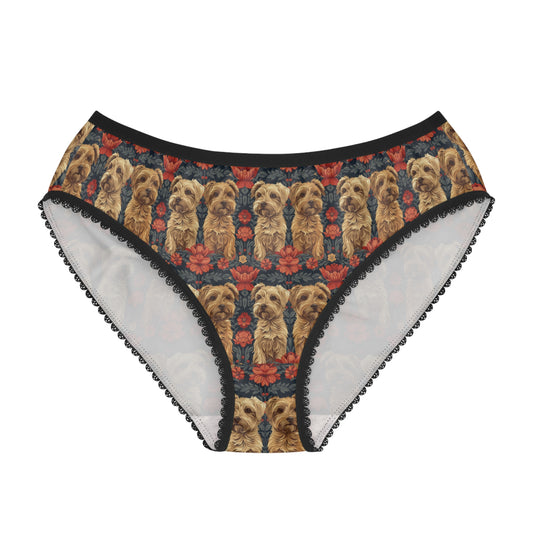 Yorkie Charm Twins Women's Briefs