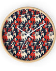 Bulldoggy Bliss Chomper Wall Clock