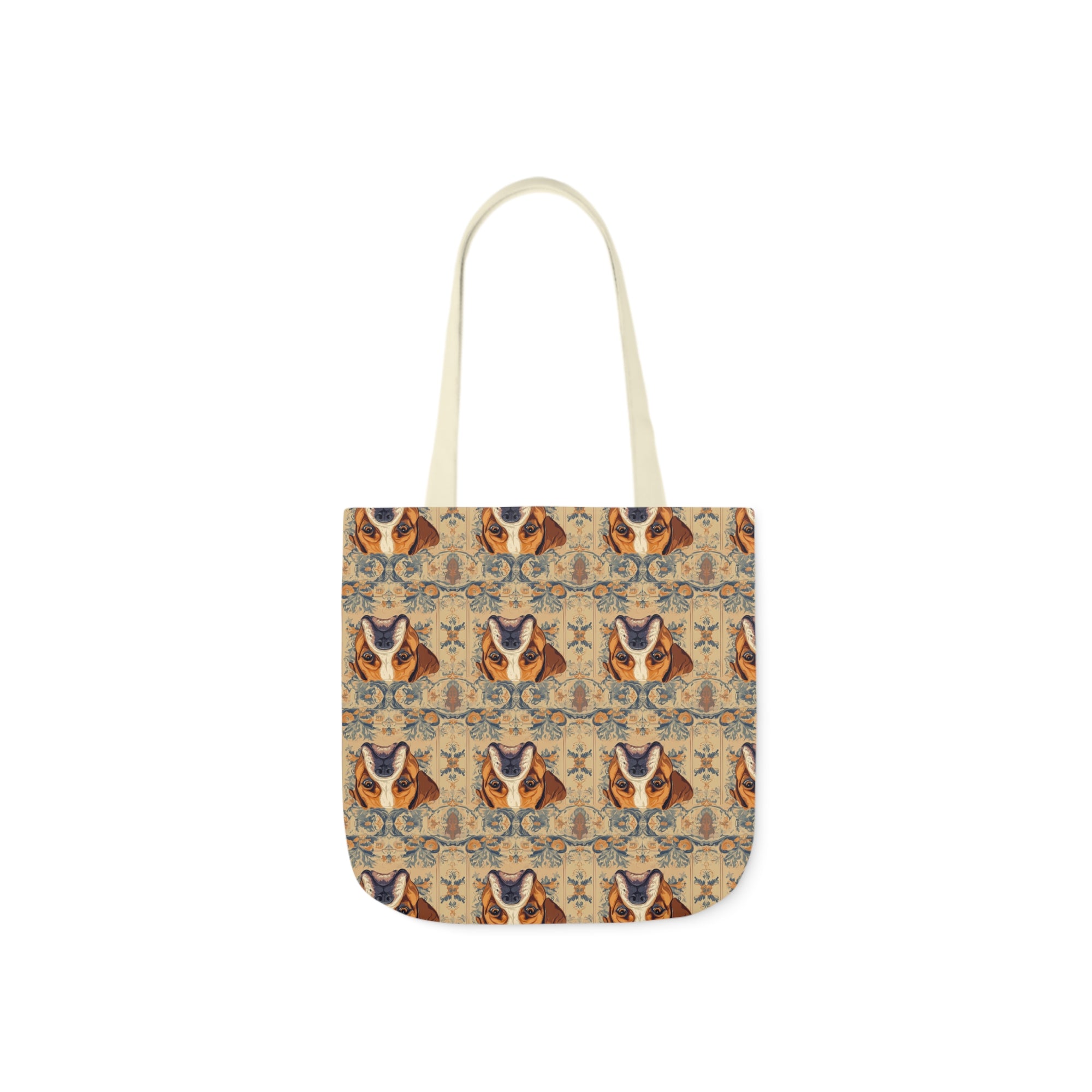 Bowtie Boxer Bliss Canvas Tote Bag