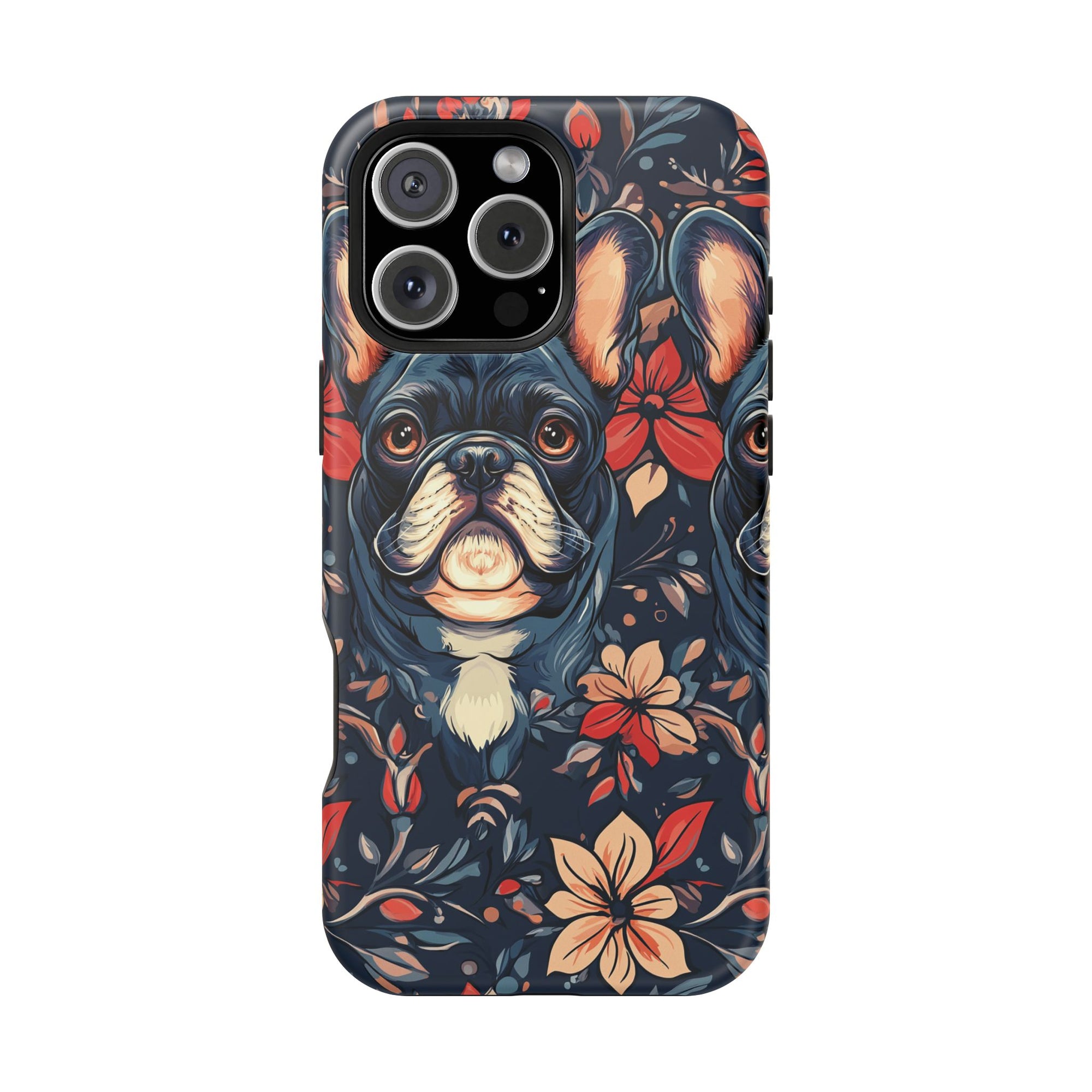 Gothic Rose Bulldog Noir Enchantment Magnetic Tough Cases