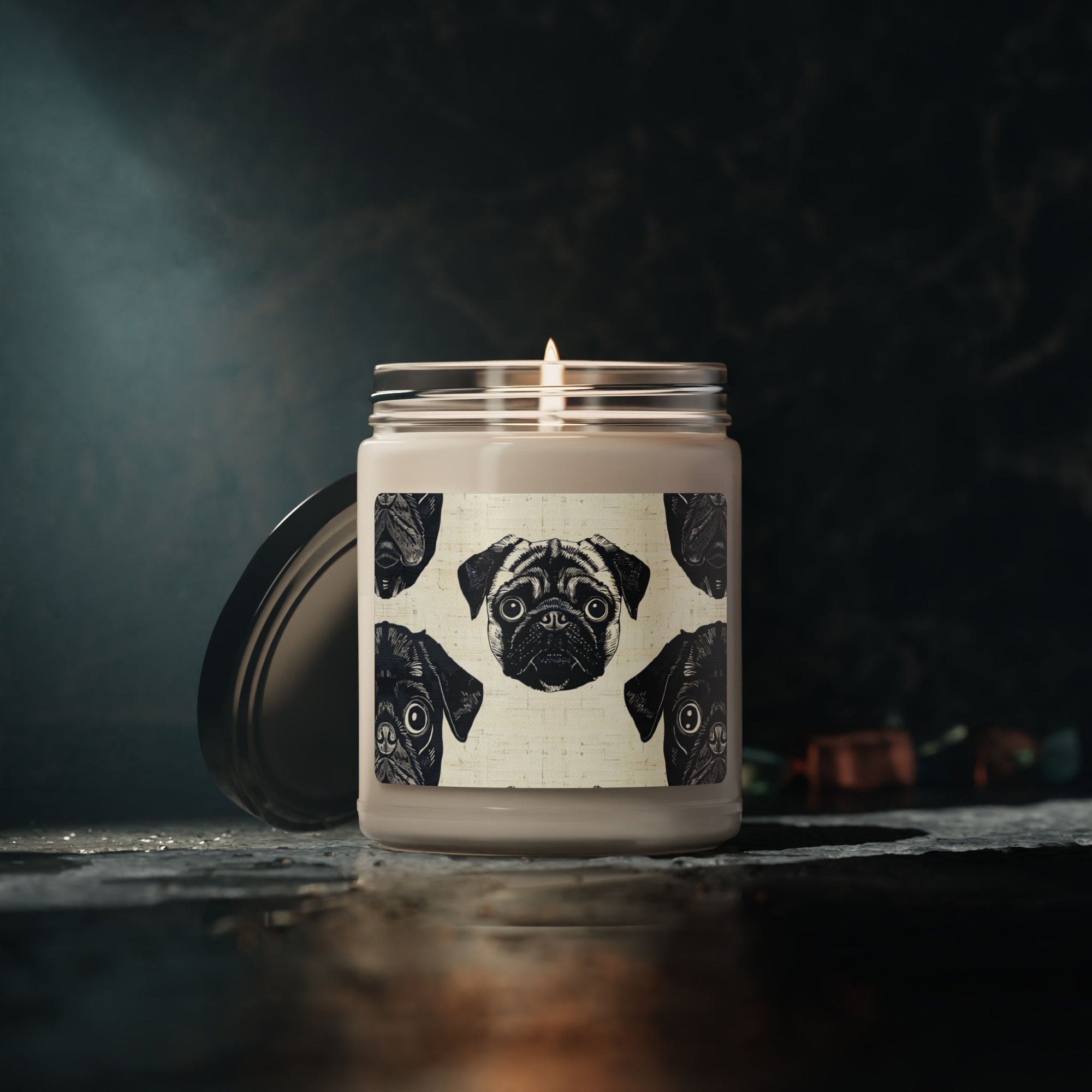 Pugalicious Enchantment Scented Soy Candle