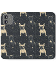 Frenchie Celestial Soar Flip Cases