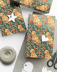 Blooming Goldie Glam Gift Wrap Papers