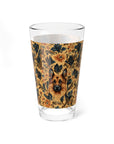 Autumnal German Shepherd Glamour Mixing Glass, 16oz