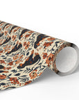 Blossoming Dachshunds Delight Wrapping Paper