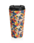 Bloom Pup Frenchietastic Splatter Stainless Steel Travel Mug