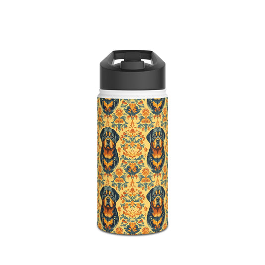 Royal Rottie Regalia Stainless Steel Water Bottle