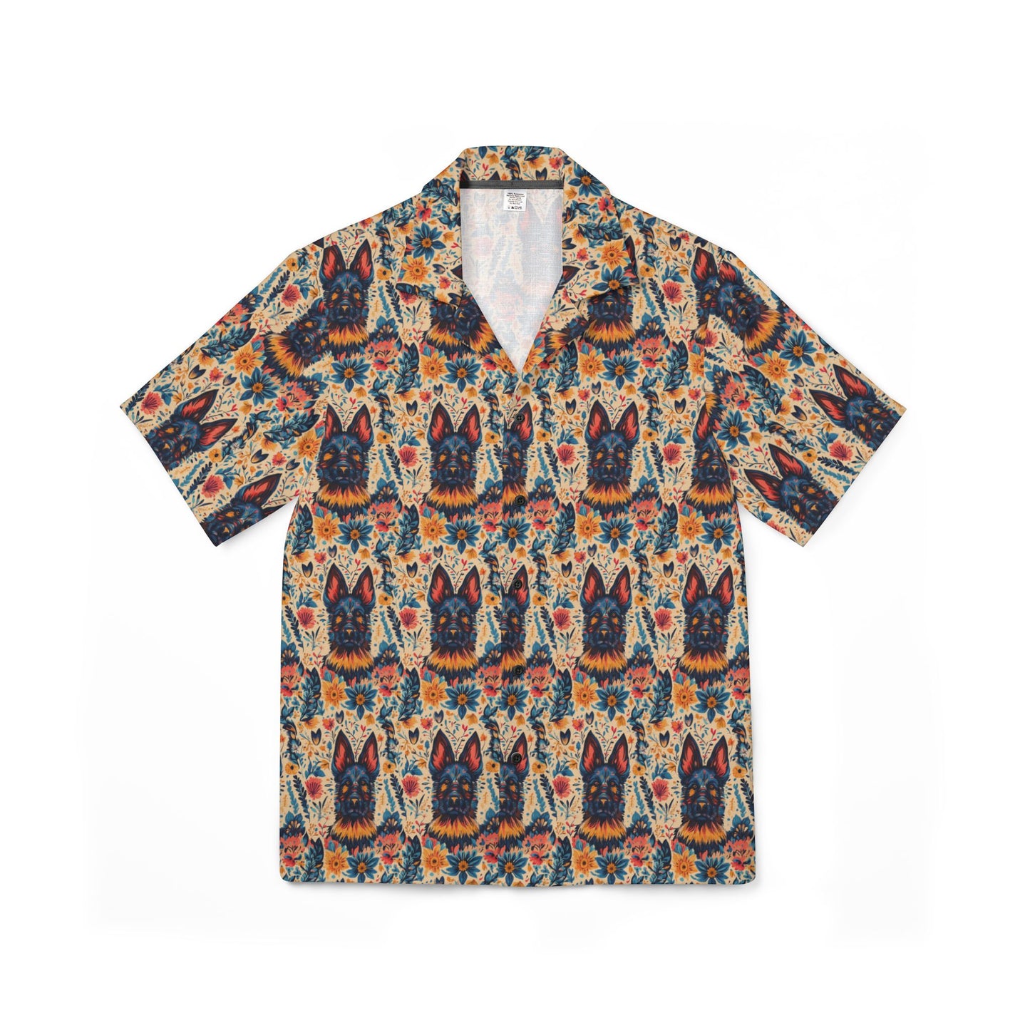 Bloomhound Shepherd Sentinel Men's Hawaiian Camp Shirt