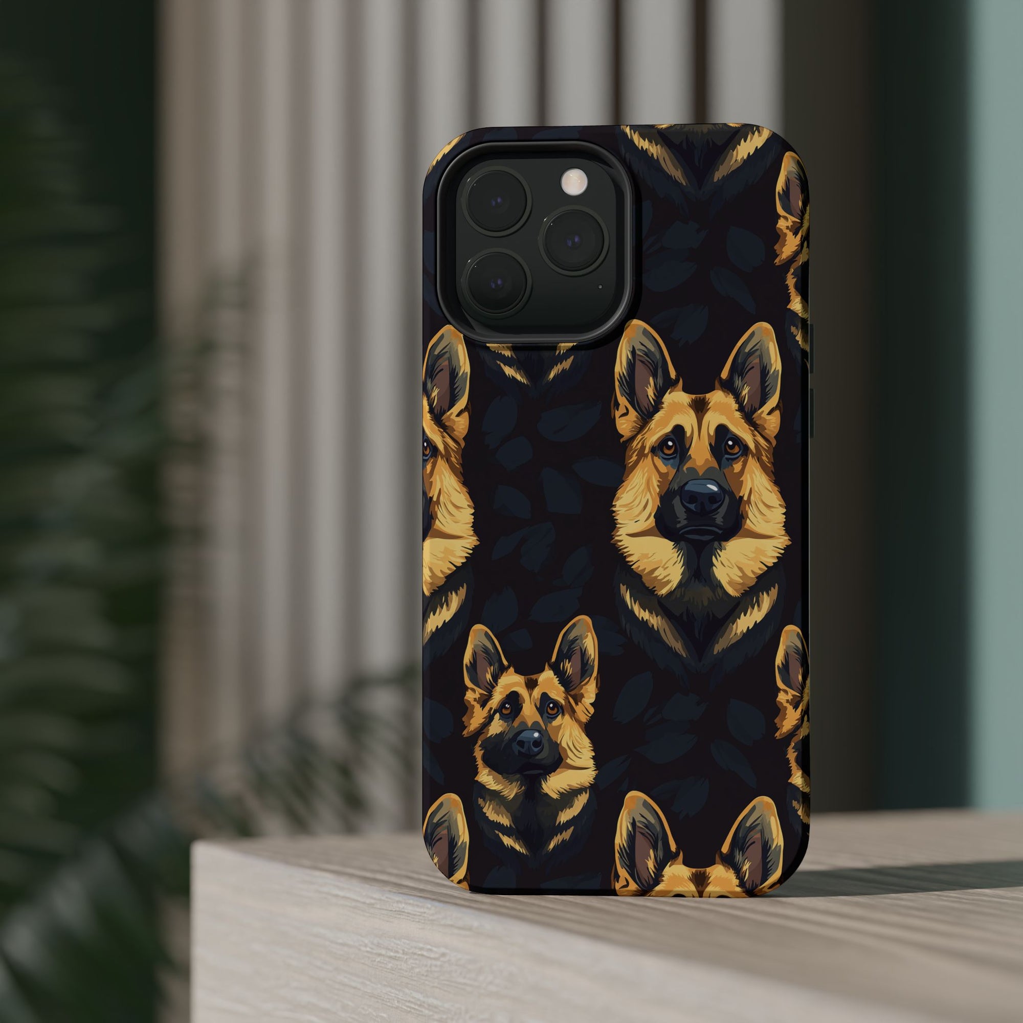 Majestic Hound Couture: German Shepherd LuxeBlend Magnetic Tough Cases