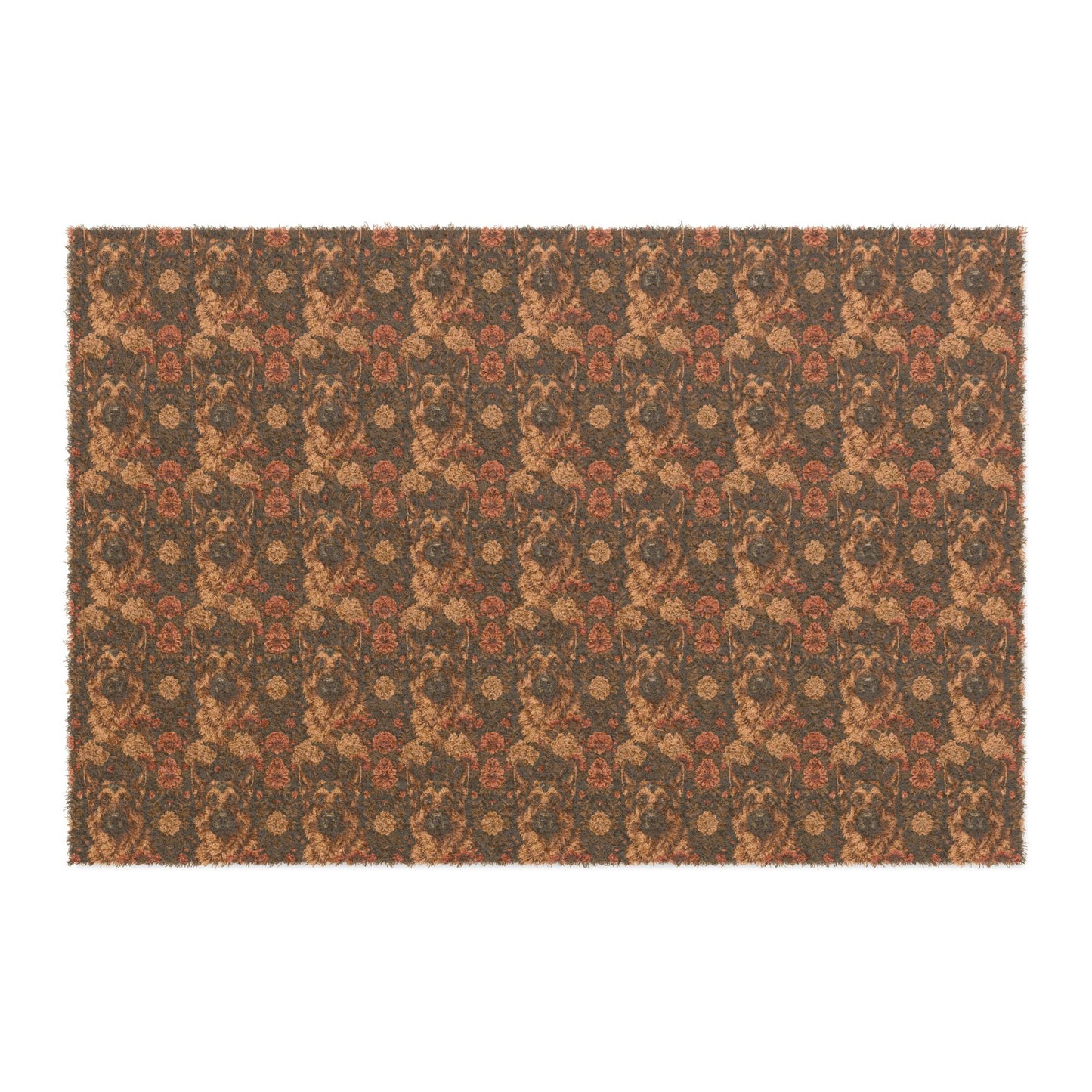 WhimsiWooly Shepherd Spritz Doormat